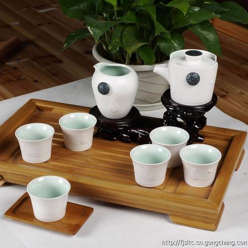 厂家直销 定窑礼品茶具,茶叶罐 量大从优 可定制高清图片