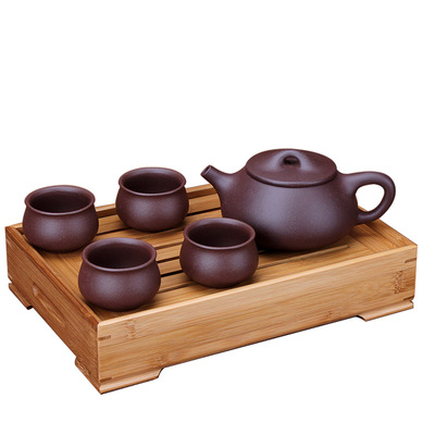宜兴原矿紫砂壶纯全手工非高档名家套壶茶具整套装茶具泡茶壶石瓢