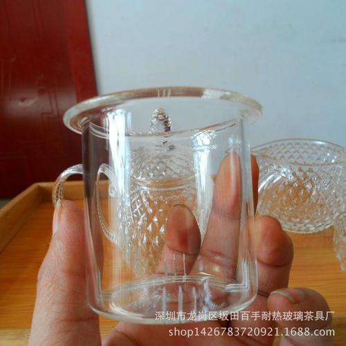 耐热高硼硅葵花玻璃壶 花草茶具批发的匠心之选
